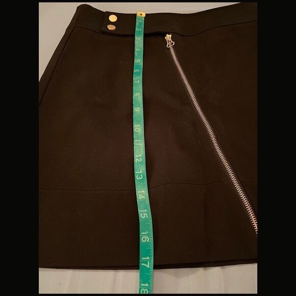 KAXI NEW Black zip up mini skirt - Picture 10 of 13
